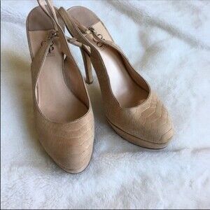 BARNEY’S New York Co-Op Pumps‎ Leather Snake Size 9.5